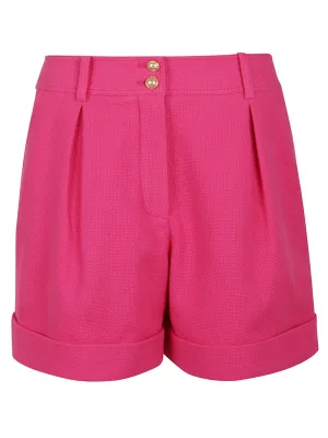 Balmain Low-Waisted Turn-Up Brim Shorts