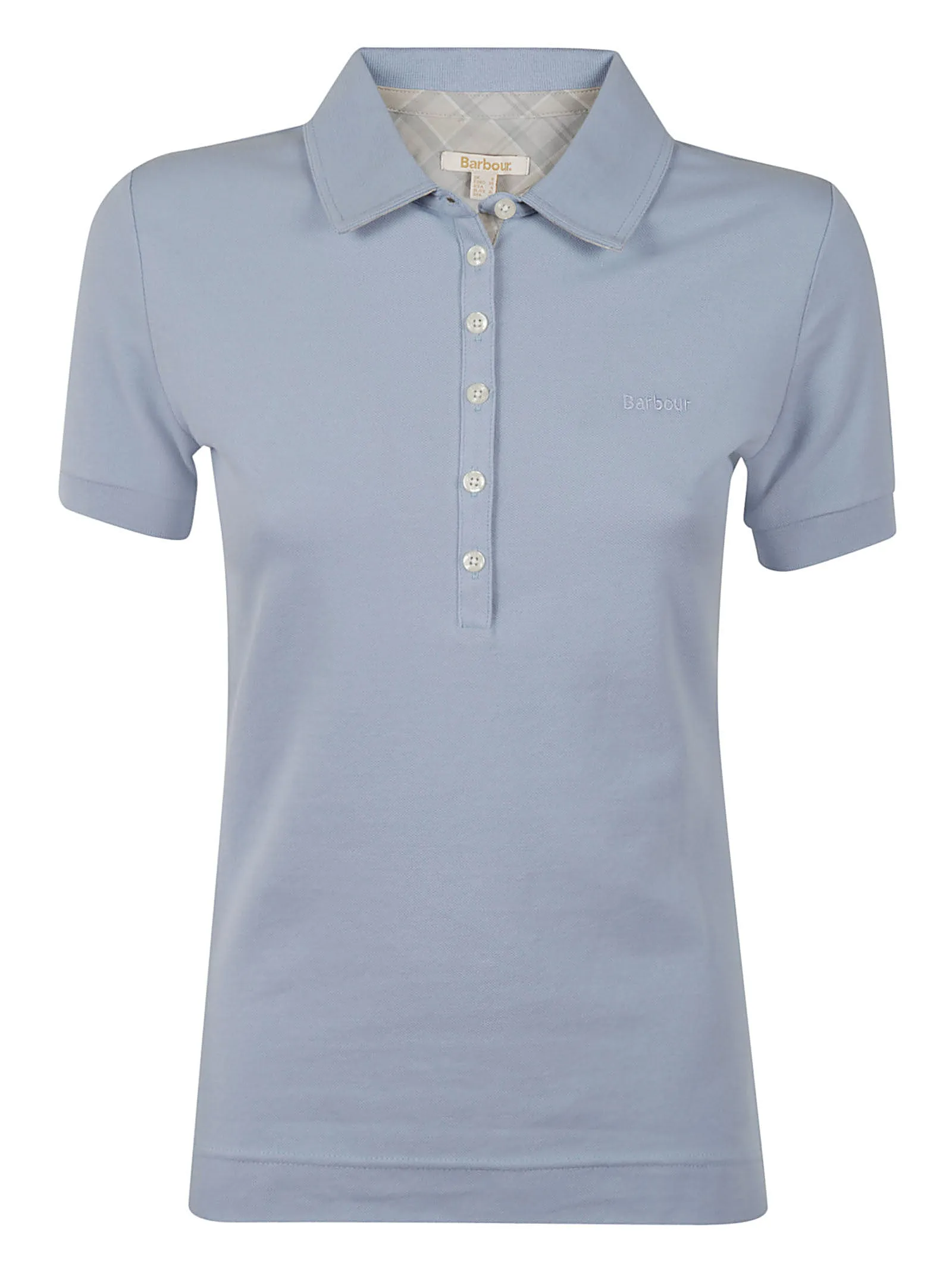 Barbour Buttoned Short Sleeved Polo Shirt