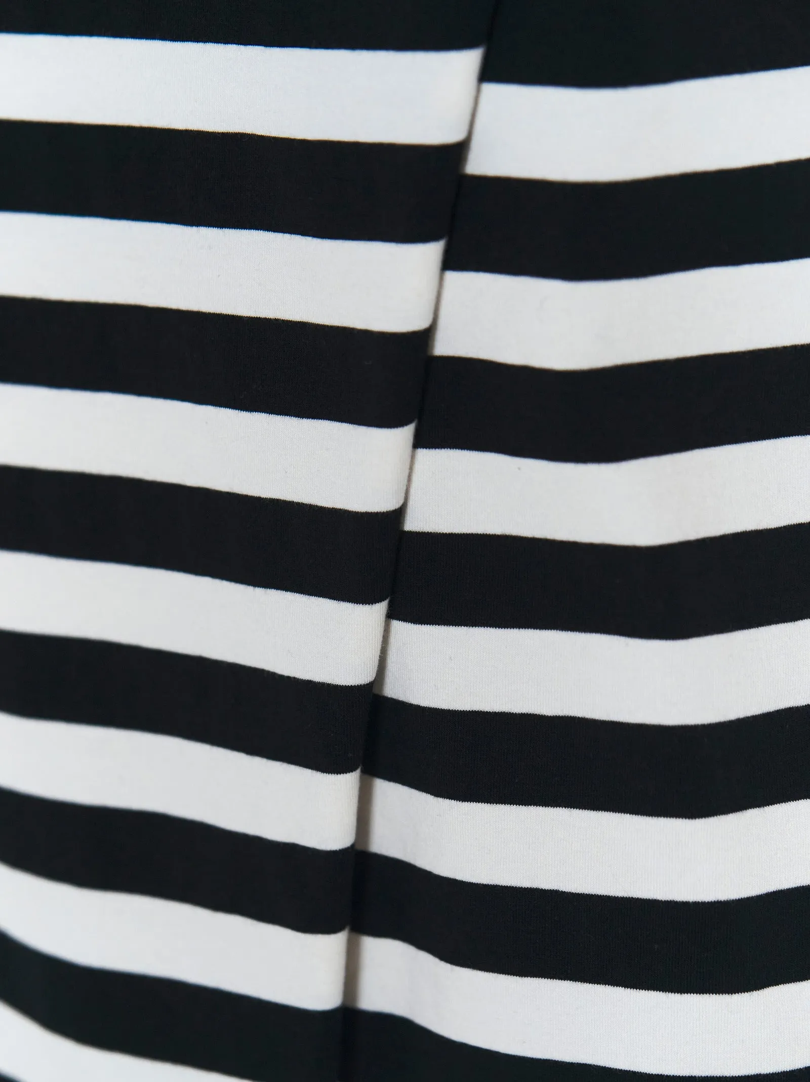 Barena Gelsa Striped Asymmetrical Top