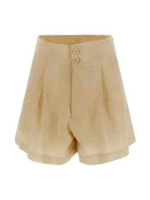 Barena Wide Leg Shorts