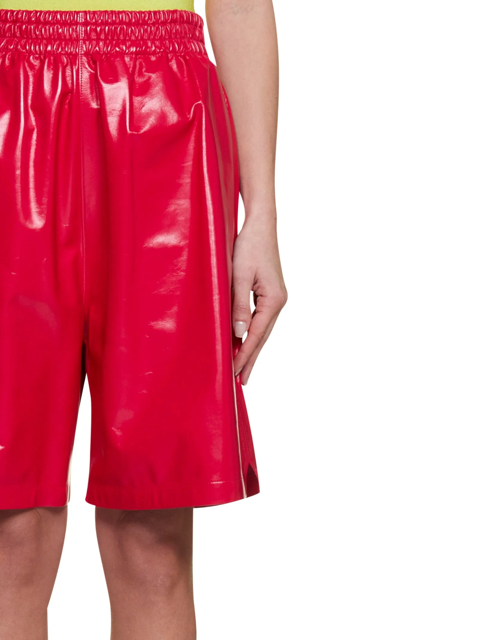 Bottega Veneta High Waist Shorts