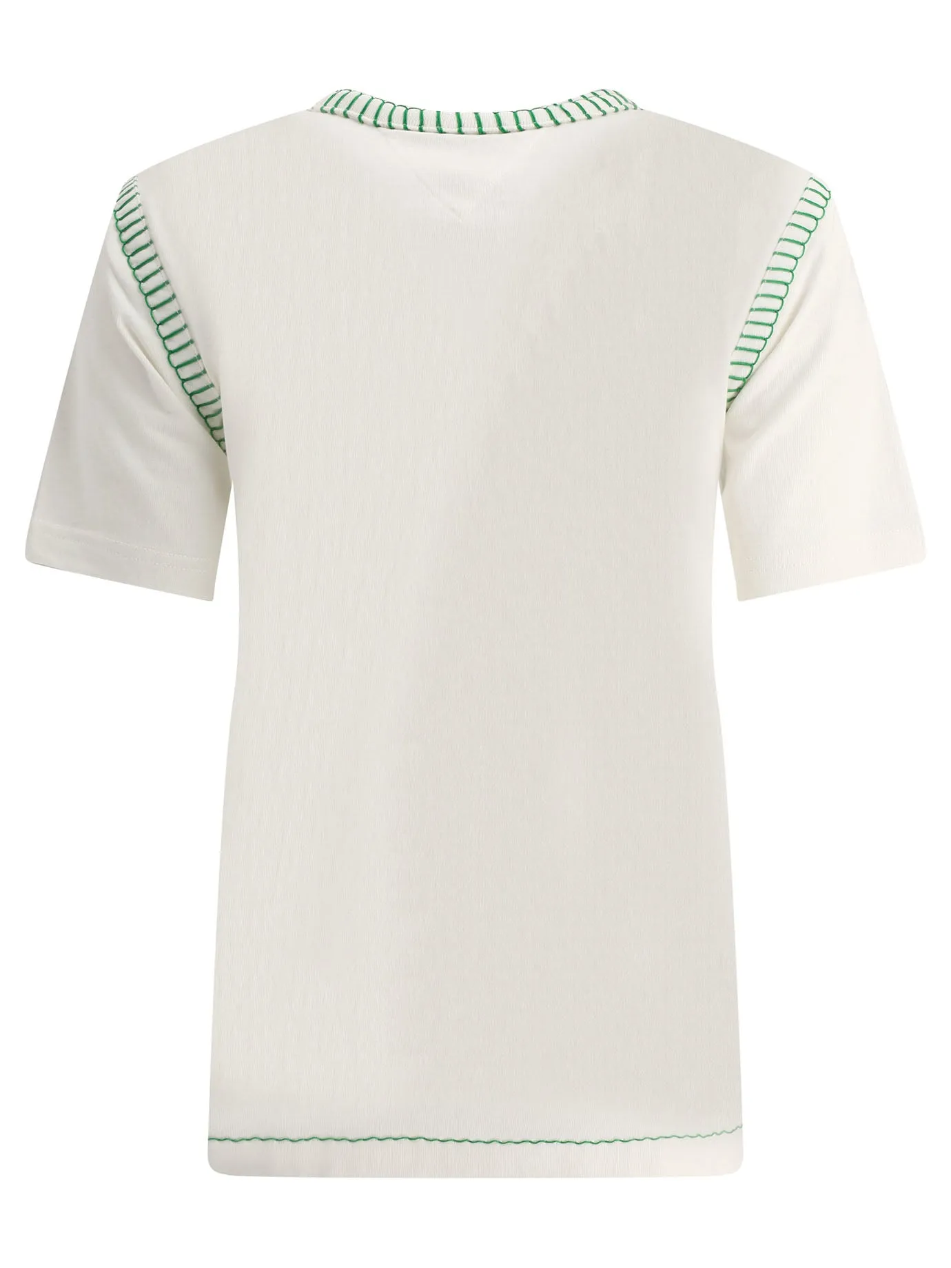 Bottega Veneta Stitch Detailed Crewneck T-Shirt
