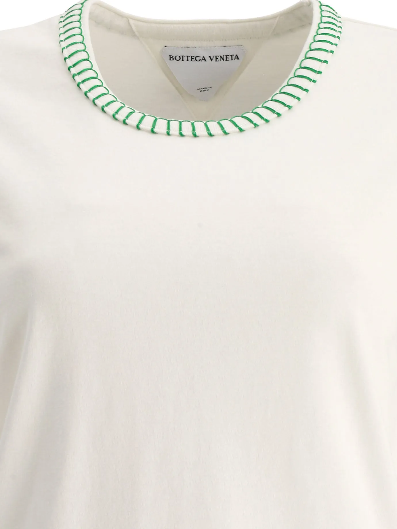 Bottega Veneta Stitch Detailed Crewneck T-Shirt