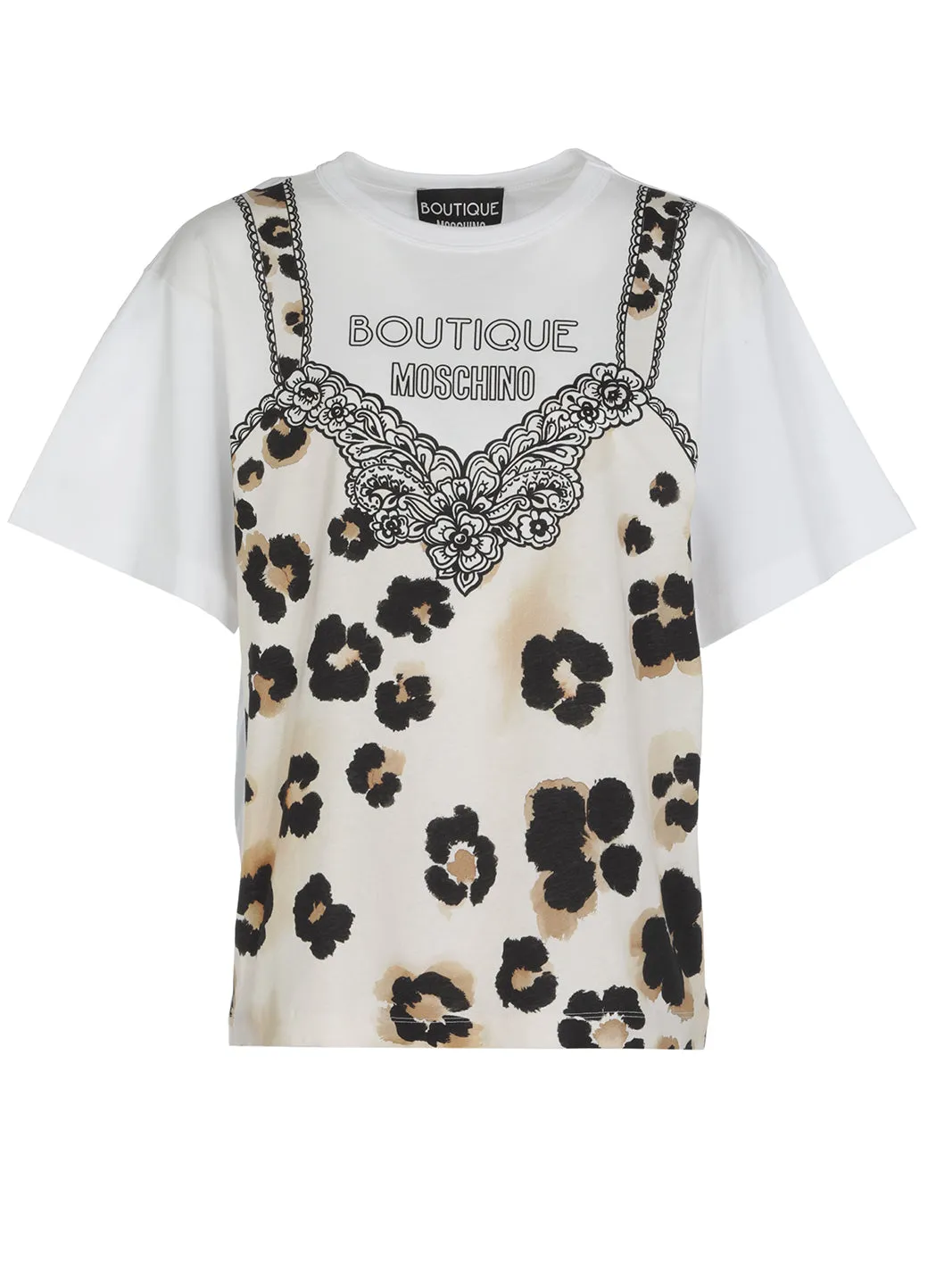 Boutique Moschino Floral Print T-Shirt