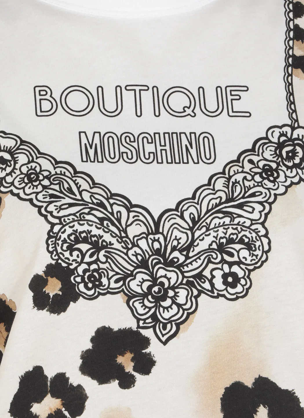 Boutique Moschino Floral Print T-Shirt