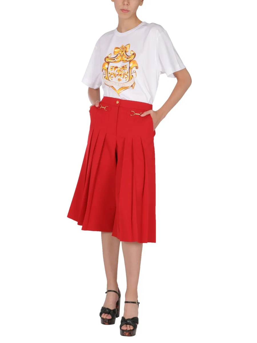Boutique Moschino Printed Crewneck T-Shirt