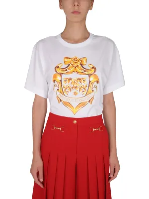 Boutique Moschino Printed Crewneck T-Shirt