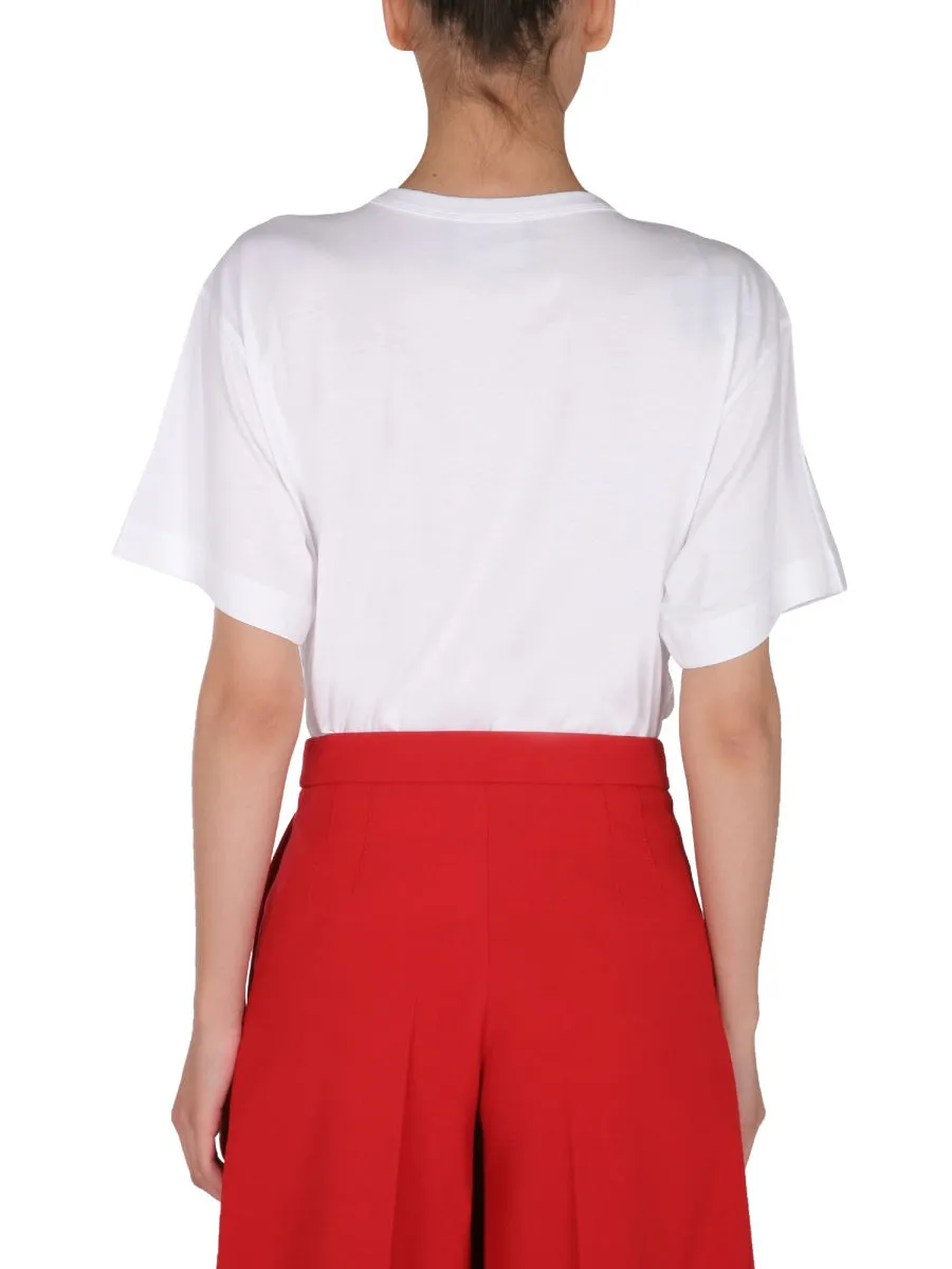 Boutique Moschino Printed Crewneck T-Shirt