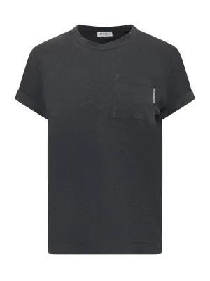 Brunello Cucinelli Chest Pocket T-Shirt
