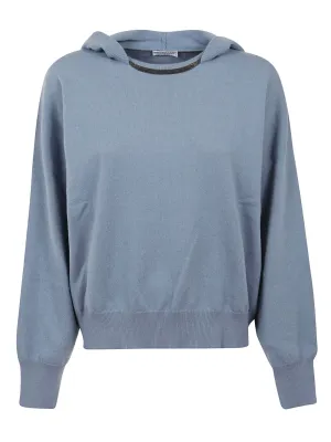 Brunello Cucinelli Knitted Hoodie