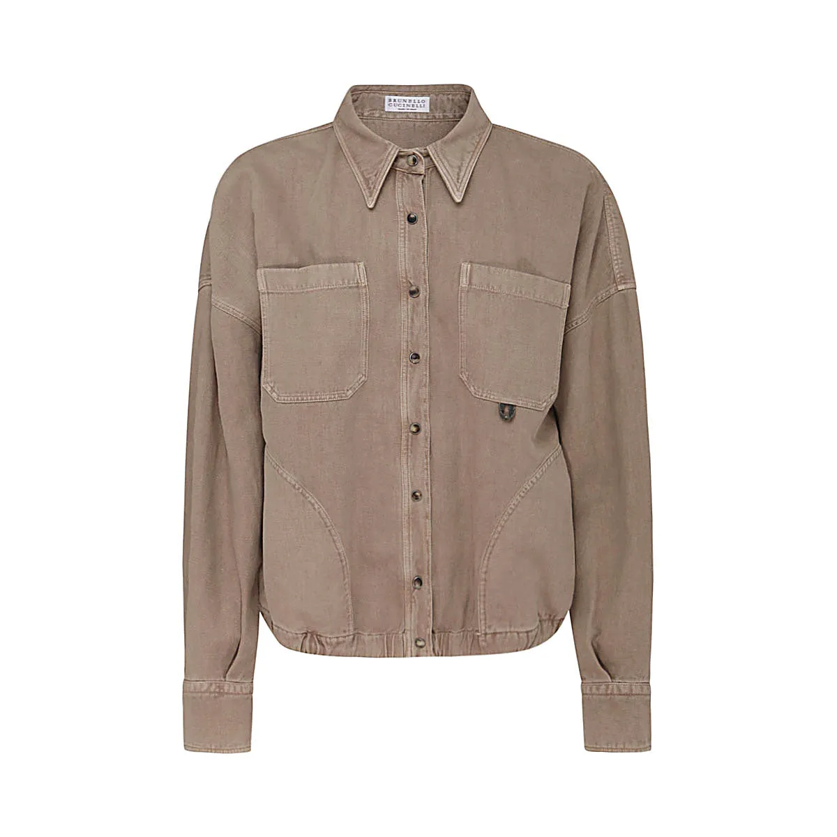 Brunello Cucinelli Loose Fit Buttoned Shirt
