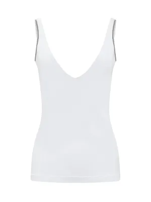 Brunello Cucinelli Plain Tank Top