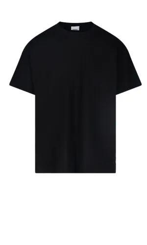 Burberry Check-Panelled Crewneck T-Shirt