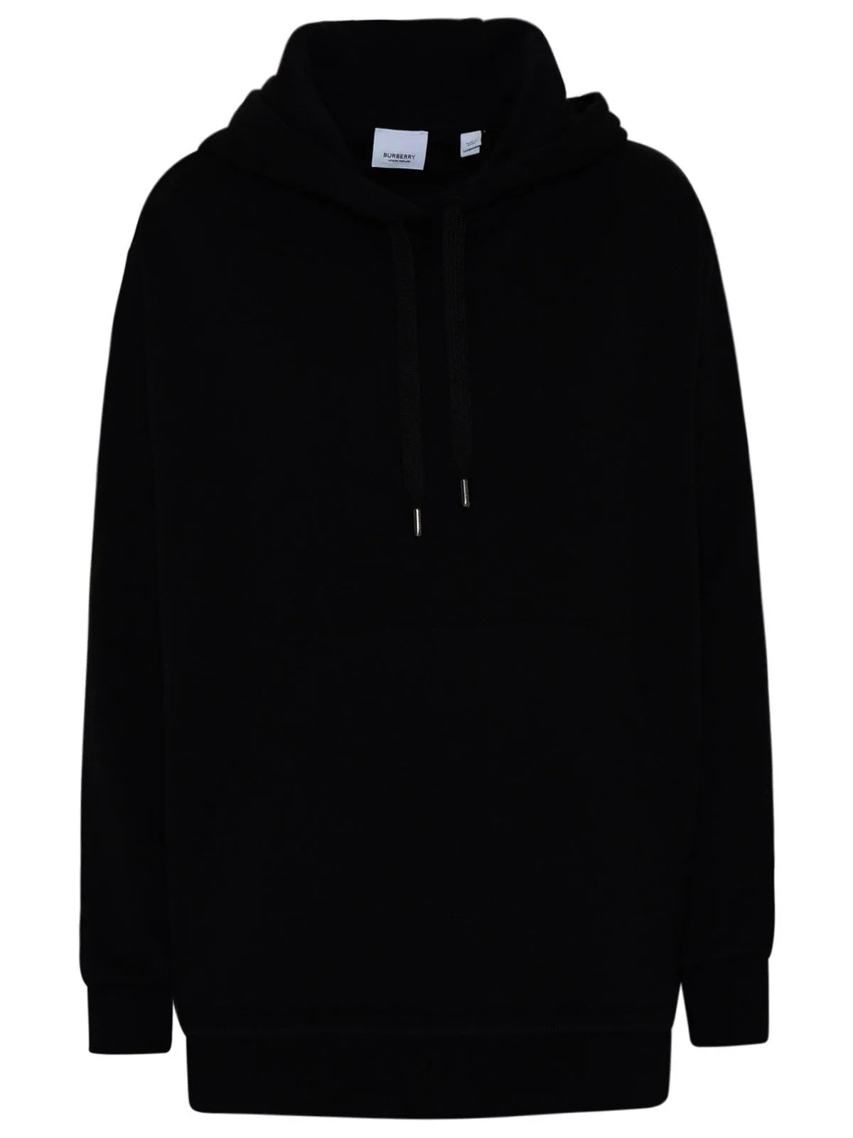Burberry Check Printed Asymmetric Hoodie