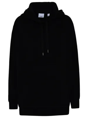 Burberry Check Printed Asymmetric Hoodie
