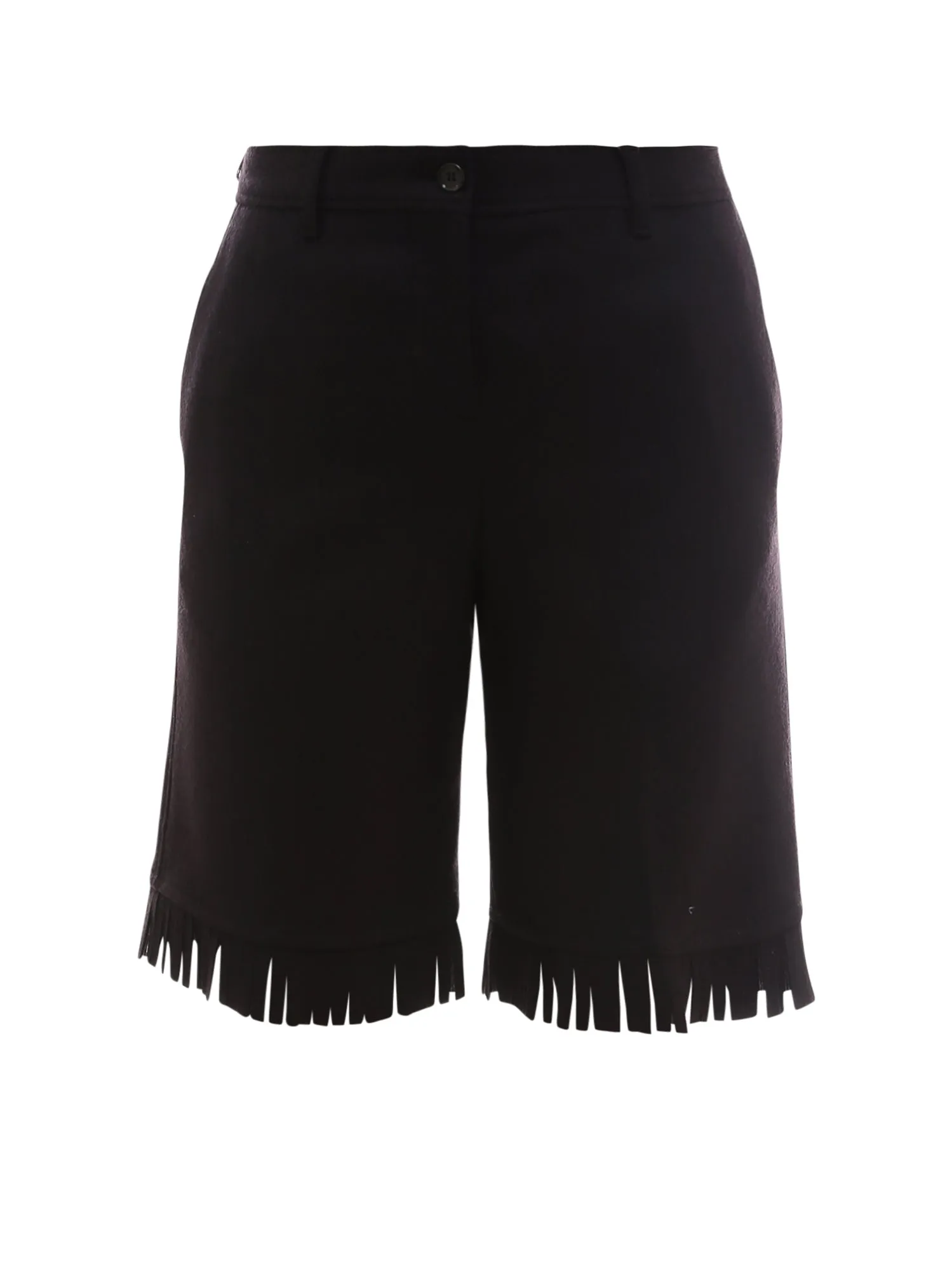 Burberry Fringed Hem Shorts