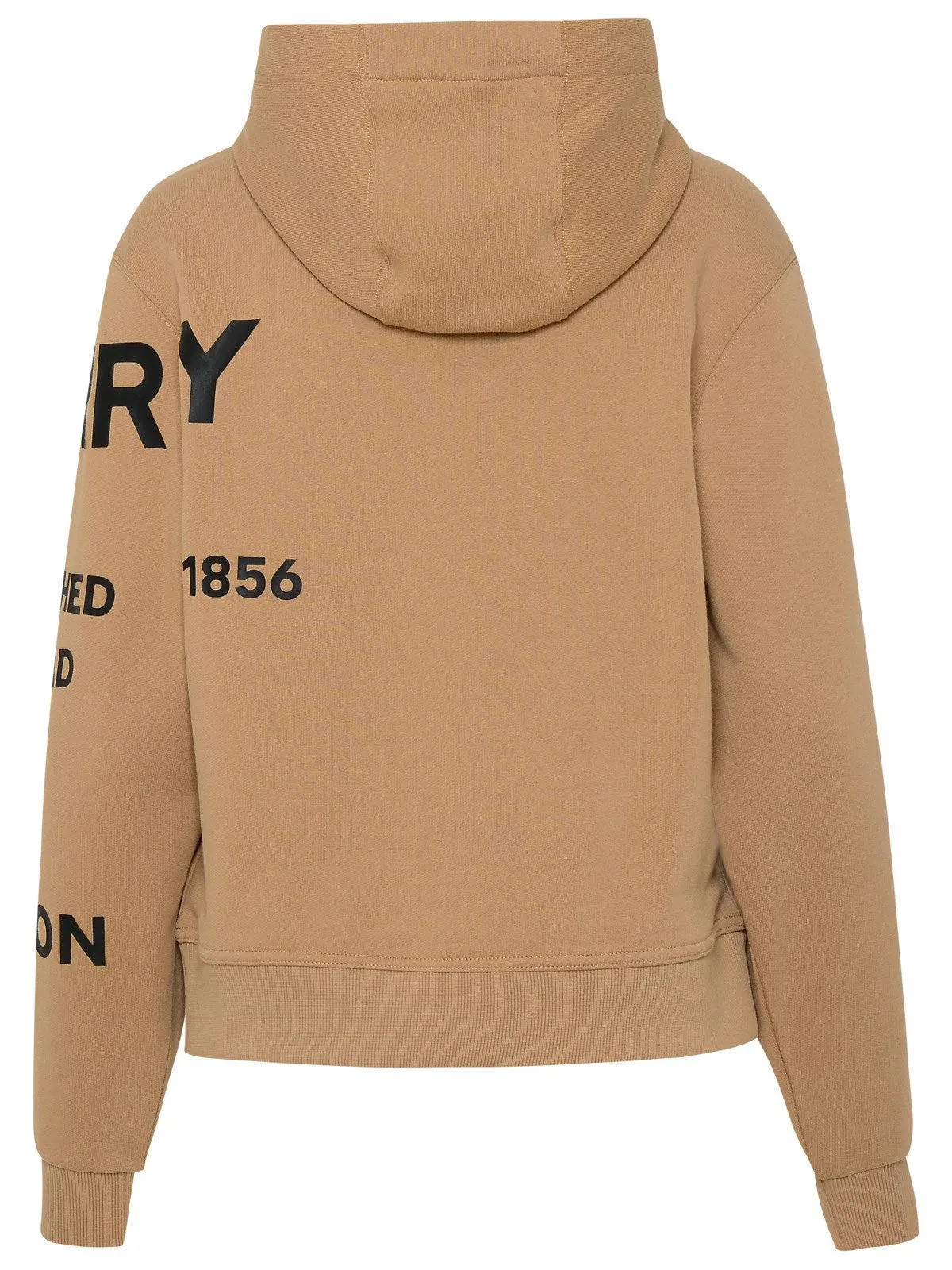 Burberry Horseferry-Print Oversized Drawstring Hoodie