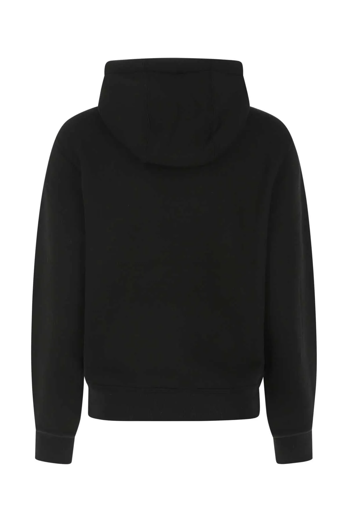 Burberry Logo Graphic Jersey Oversized Hoodie