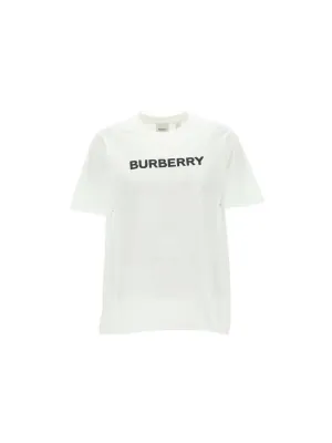 Burberry Logo Print Crewneck T-Shirt