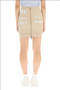 Burberry Logo Print Mini Skirt
