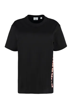 Burberry Logo Print Oversized T-Shirt