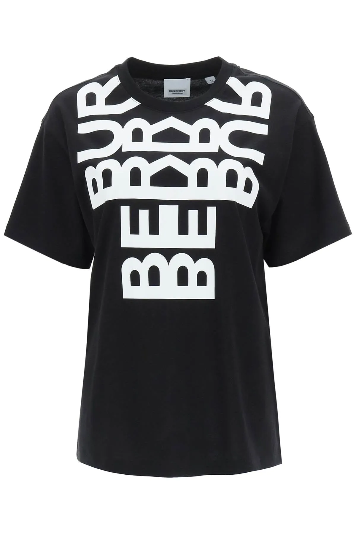 Burberry Logo Printed Crewneck T-Shirt