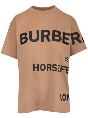 Burberry Logo Printed T-Shirt