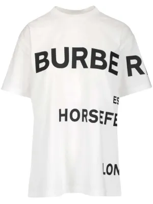 Burberry Logo Printed T-Shirt