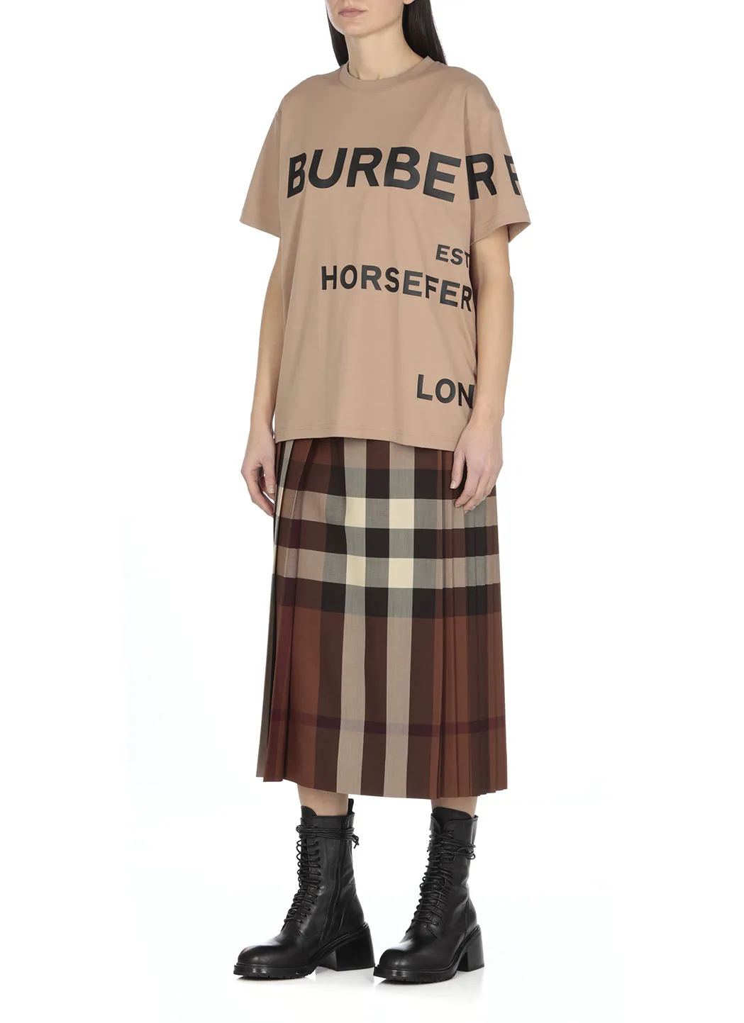 Burberry Logo Printed T-Shirt