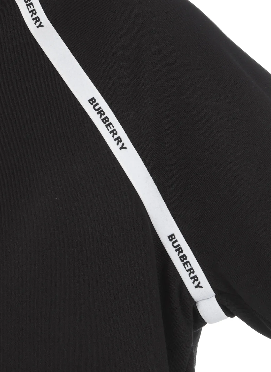 Burberry Logo Taped Oversized Hoodie