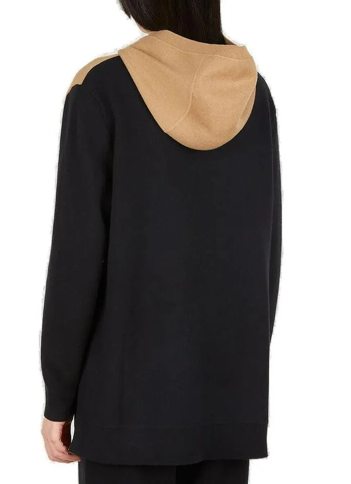 Burberry Monogram Motif Knitted Hoodie