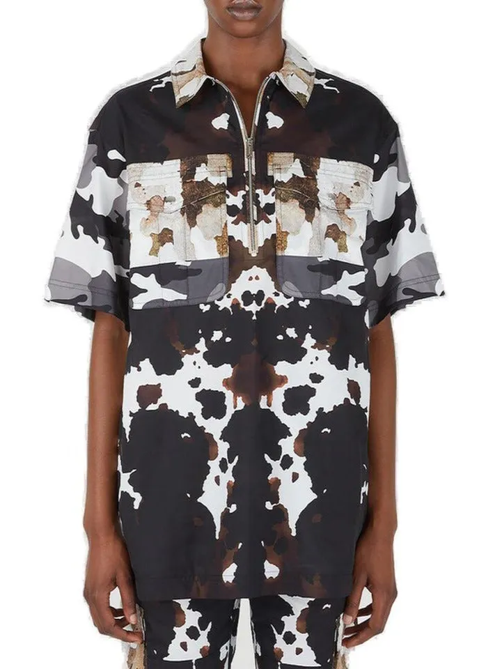 Burberry Printed Button-Down Shirt