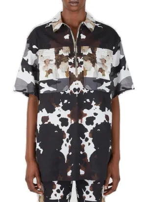 Burberry Printed Button-Down Shirt