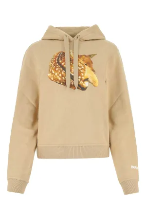 Burberry Printed Drawstring Hoodie
