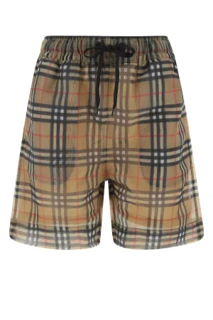 Burberry Vintage Check Mesh Shorts