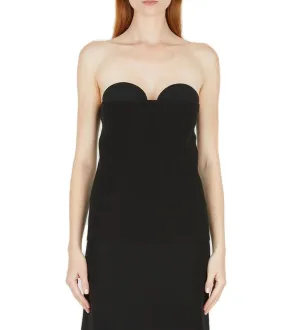 BurberryRibbed Knit Corset Top