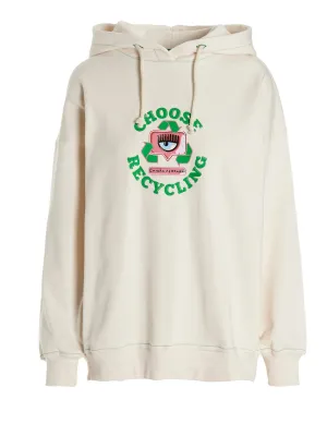 Chiara Ferragni Eye-Motif Printed Hoodie