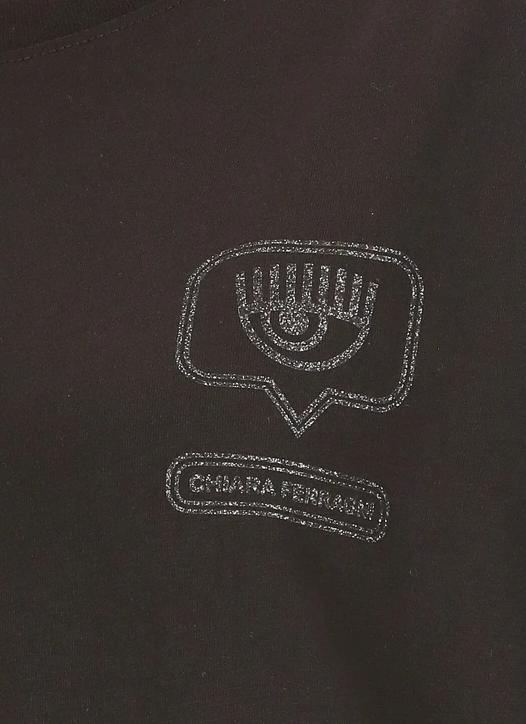 Chiara Ferragni Glittered Eyelike T-Shirt