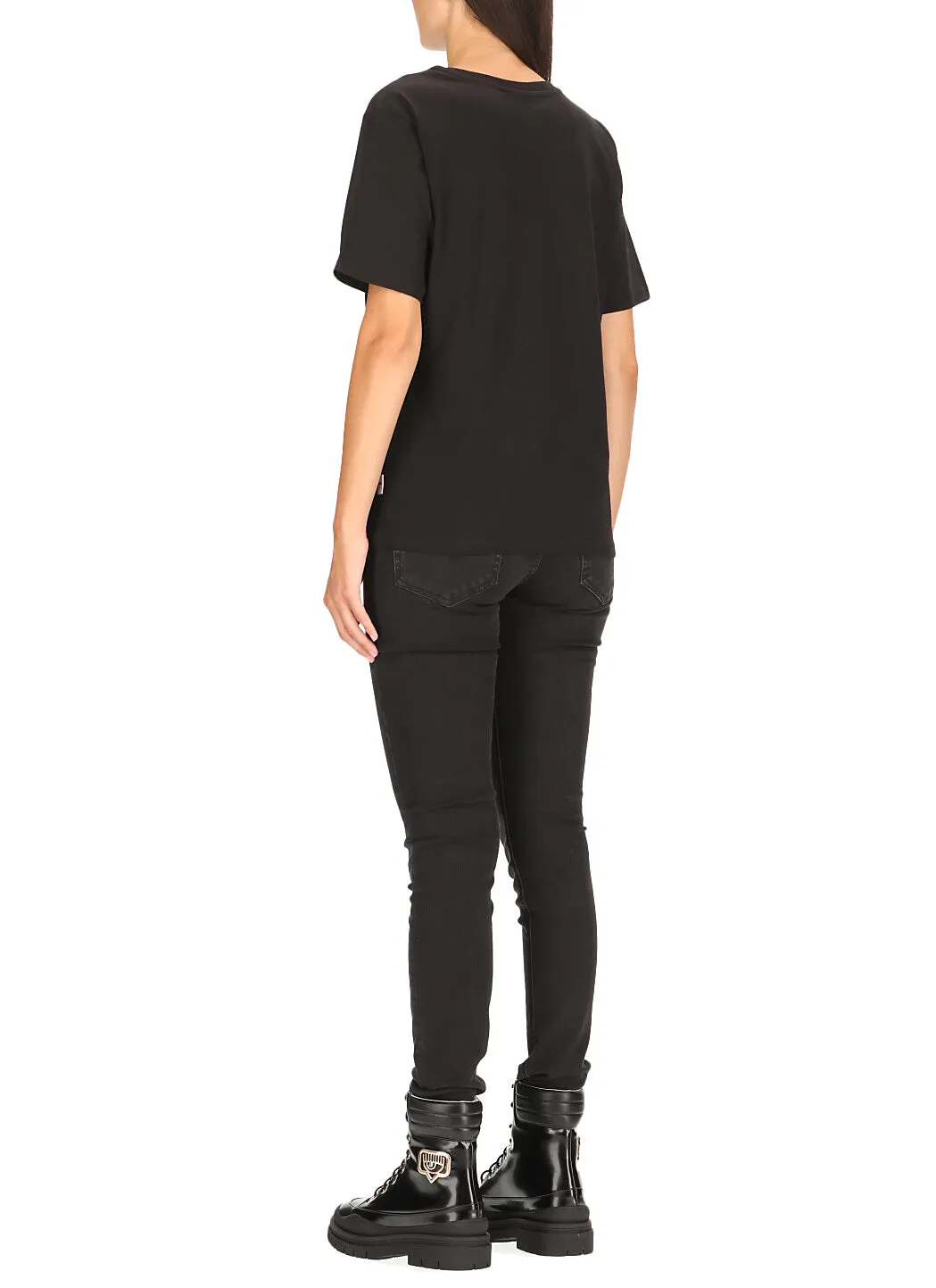 Chiara Ferragni Glittered Eyelike T-Shirt