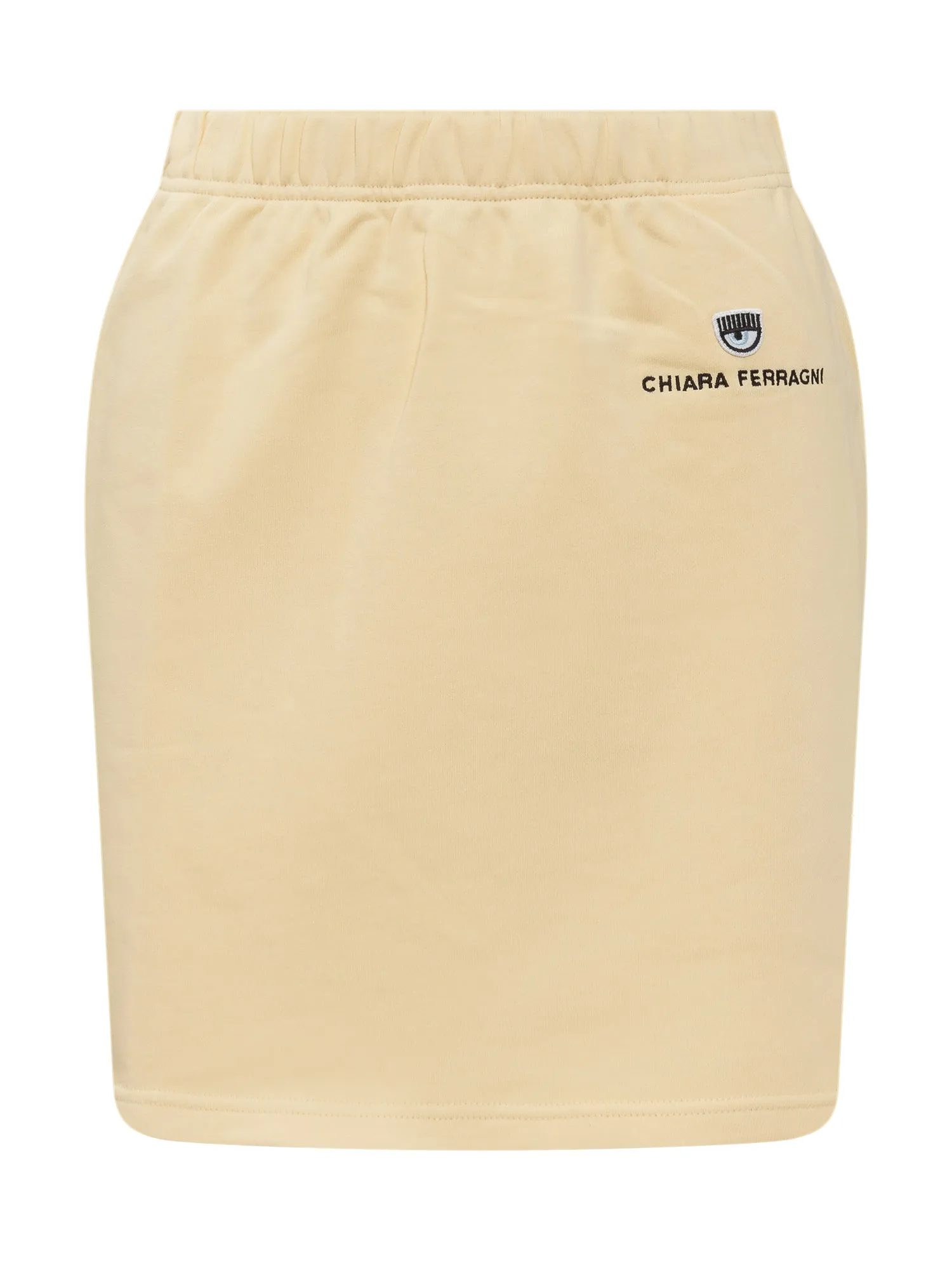 Chiara Ferragni Logo Embroidered Pencil Skirt
