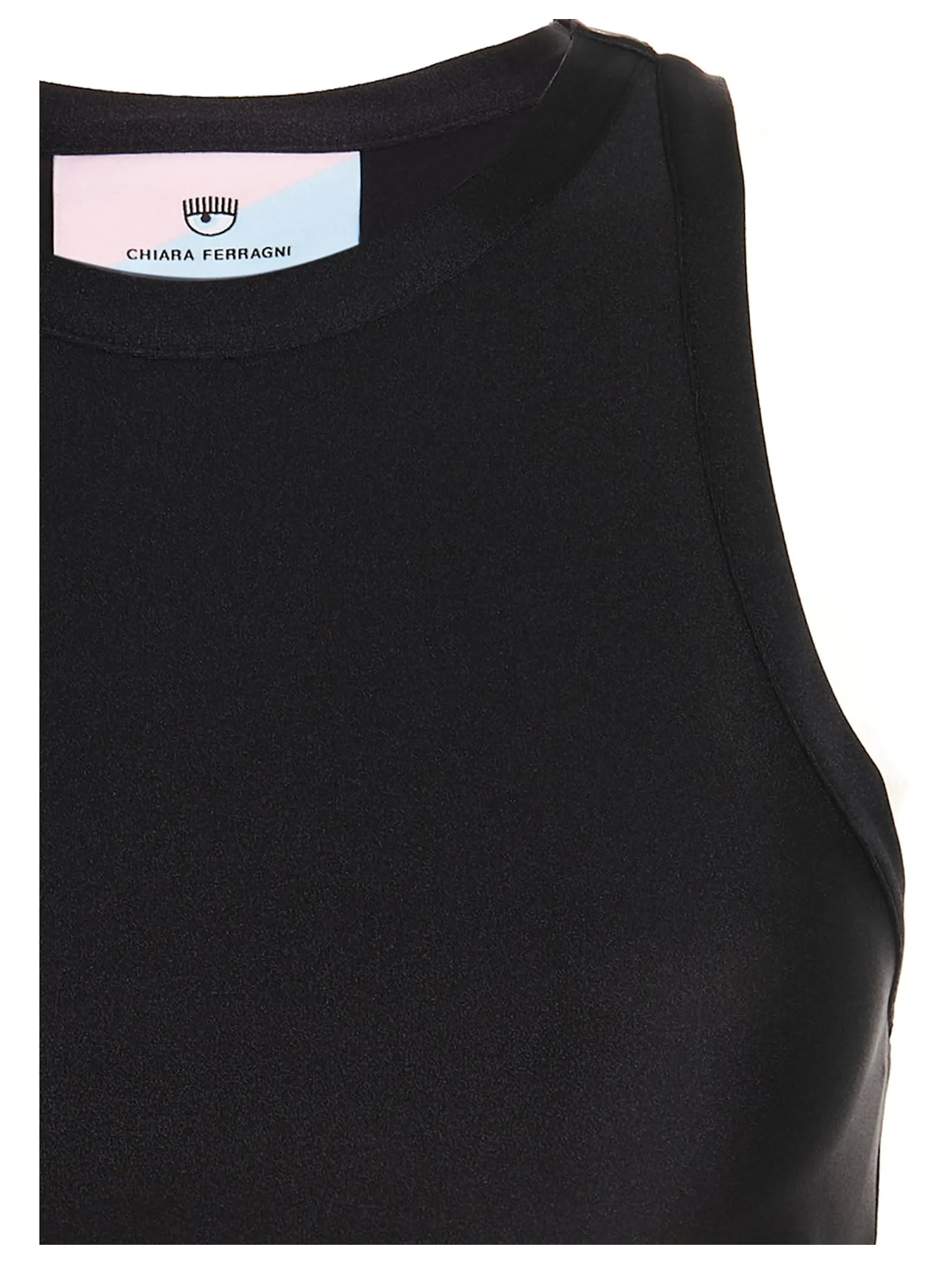 Chiara Ferragni Logomania Crewneck Top