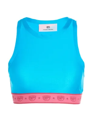 Chiara Ferragni Logomania Crewneck Top