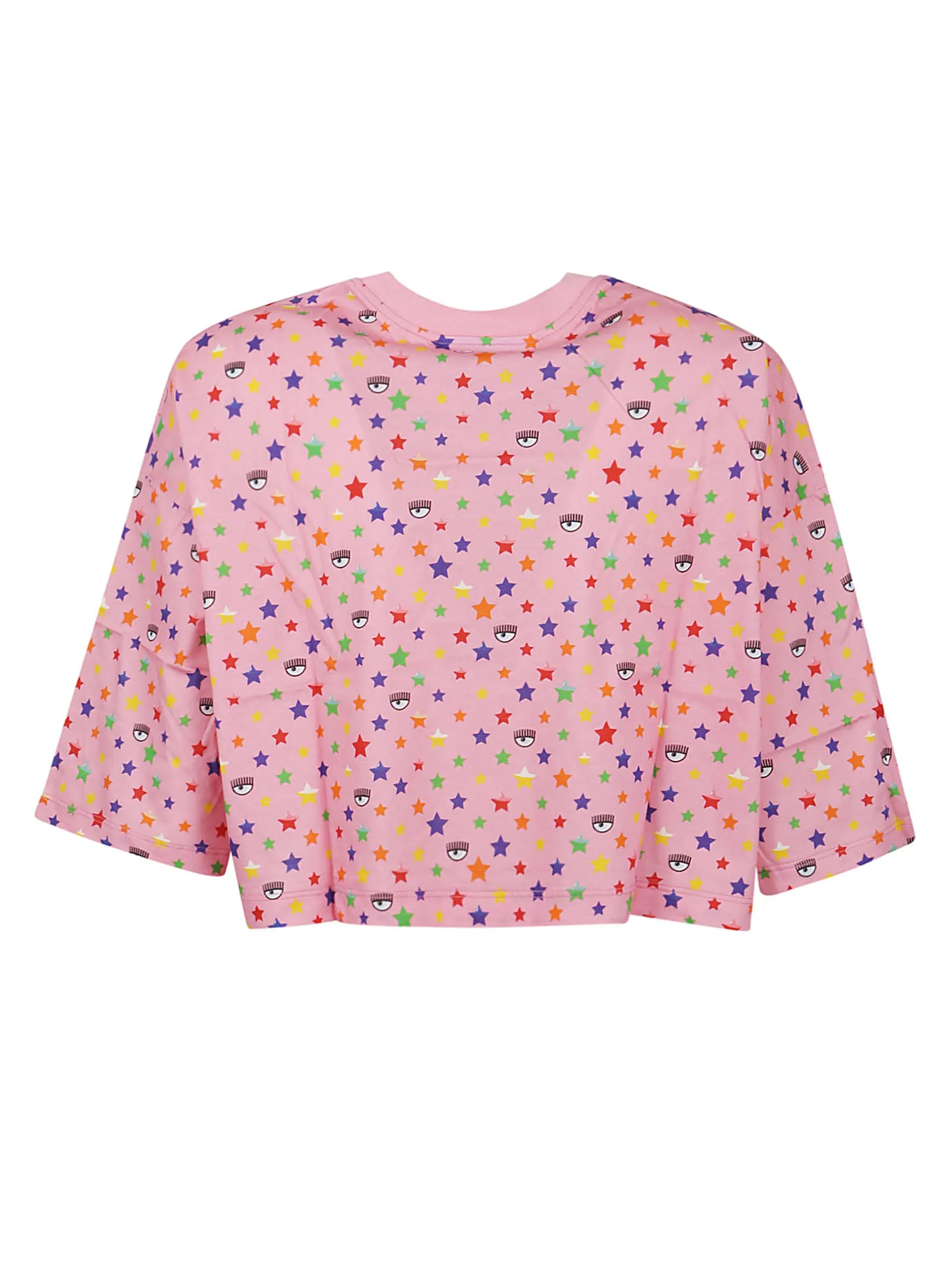Chiara Ferragni Printed Cropped Top