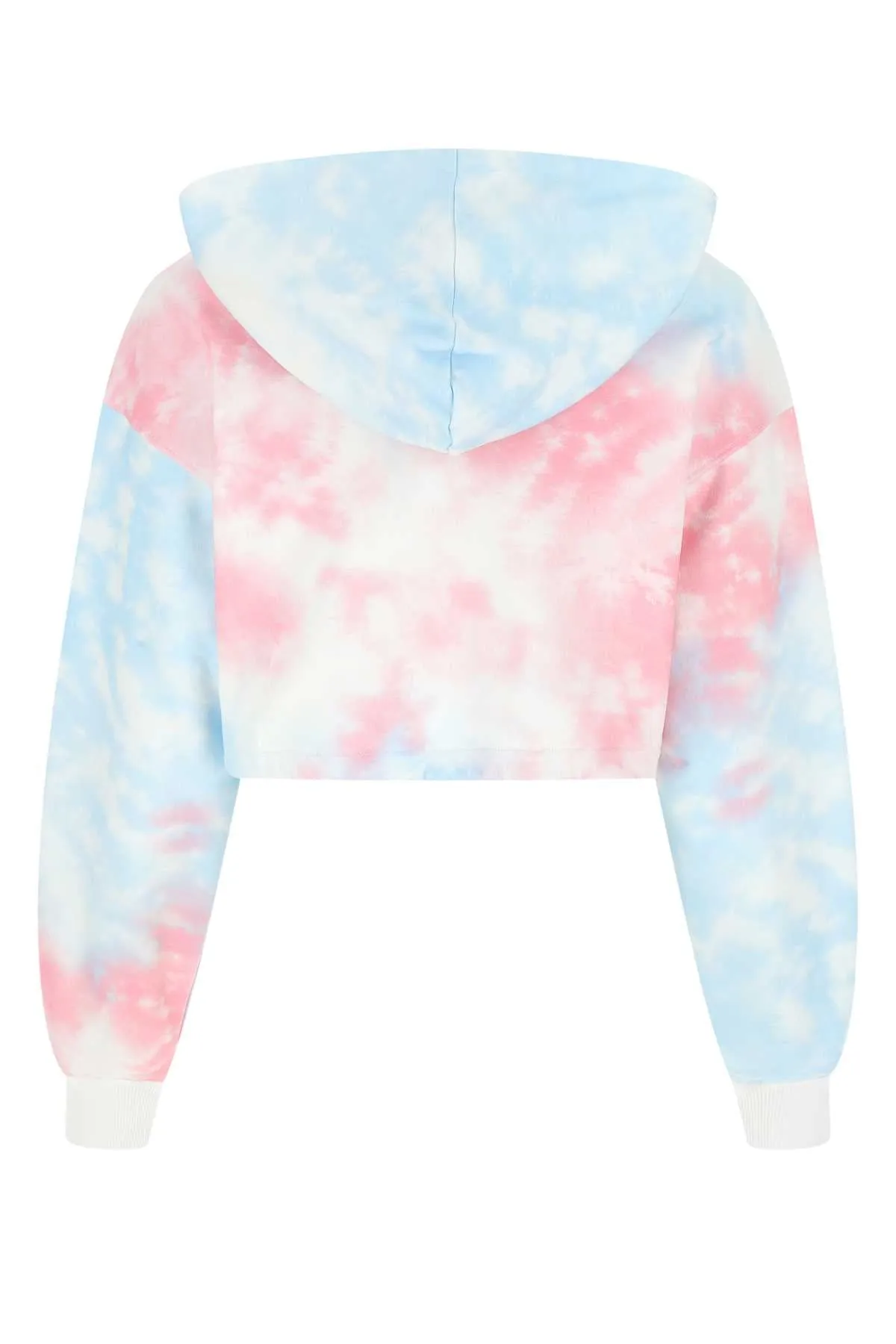 Chiara Ferragni Tie-Dyed Cropped Hoodie