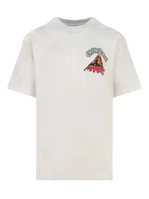 Chinatown Market Printed Crewneck T-Shirt