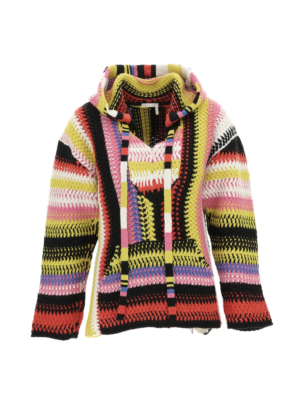 Chlo Knit Drawstring Hoodie