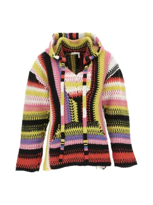 Chlo Knit Drawstring Hoodie