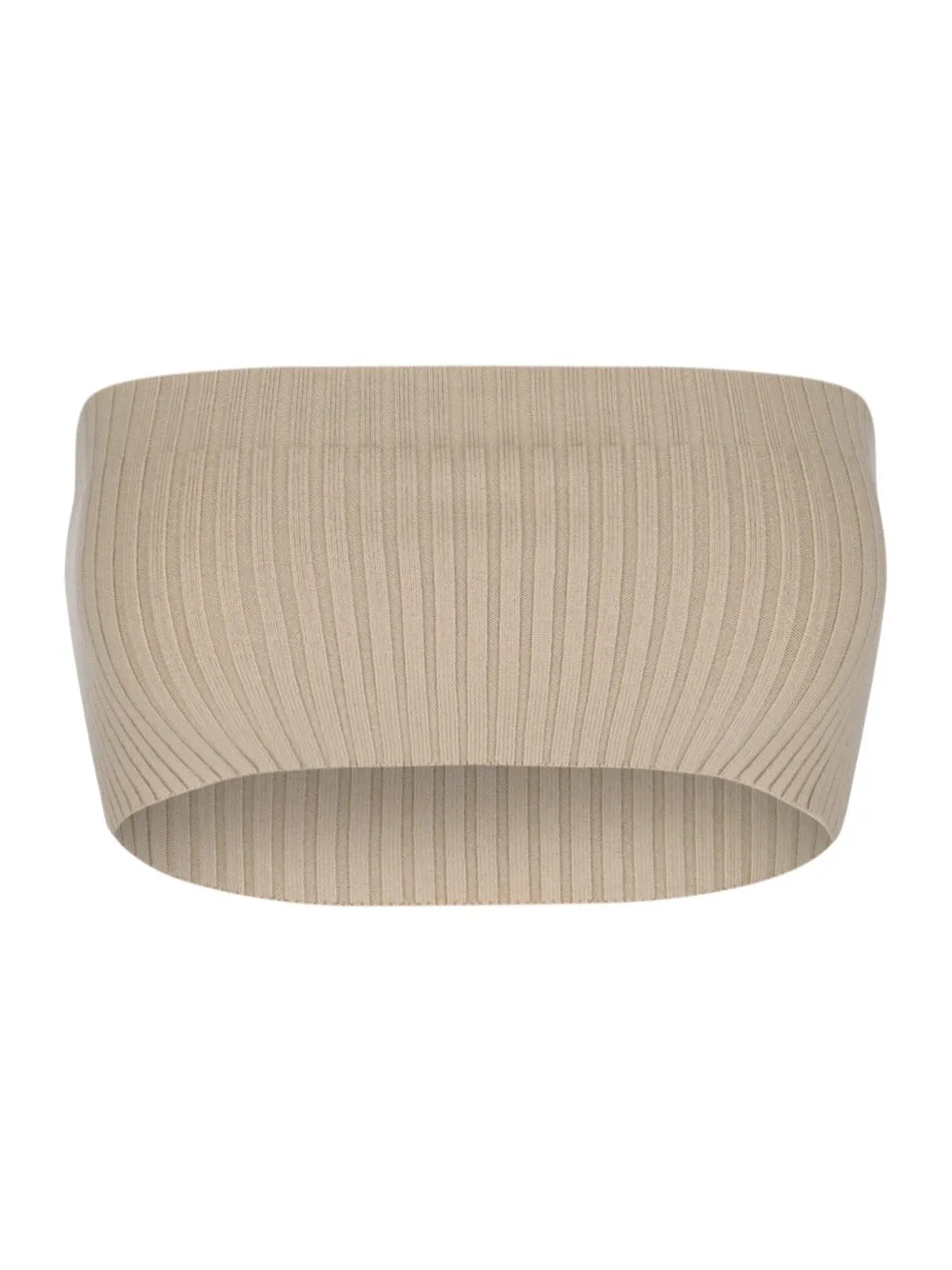 Chlo Ribbed Knit Cropped Top
