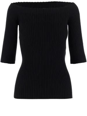 Chlo Ribbed Knit Top