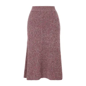 Chlo Ribbed Midi Skirt